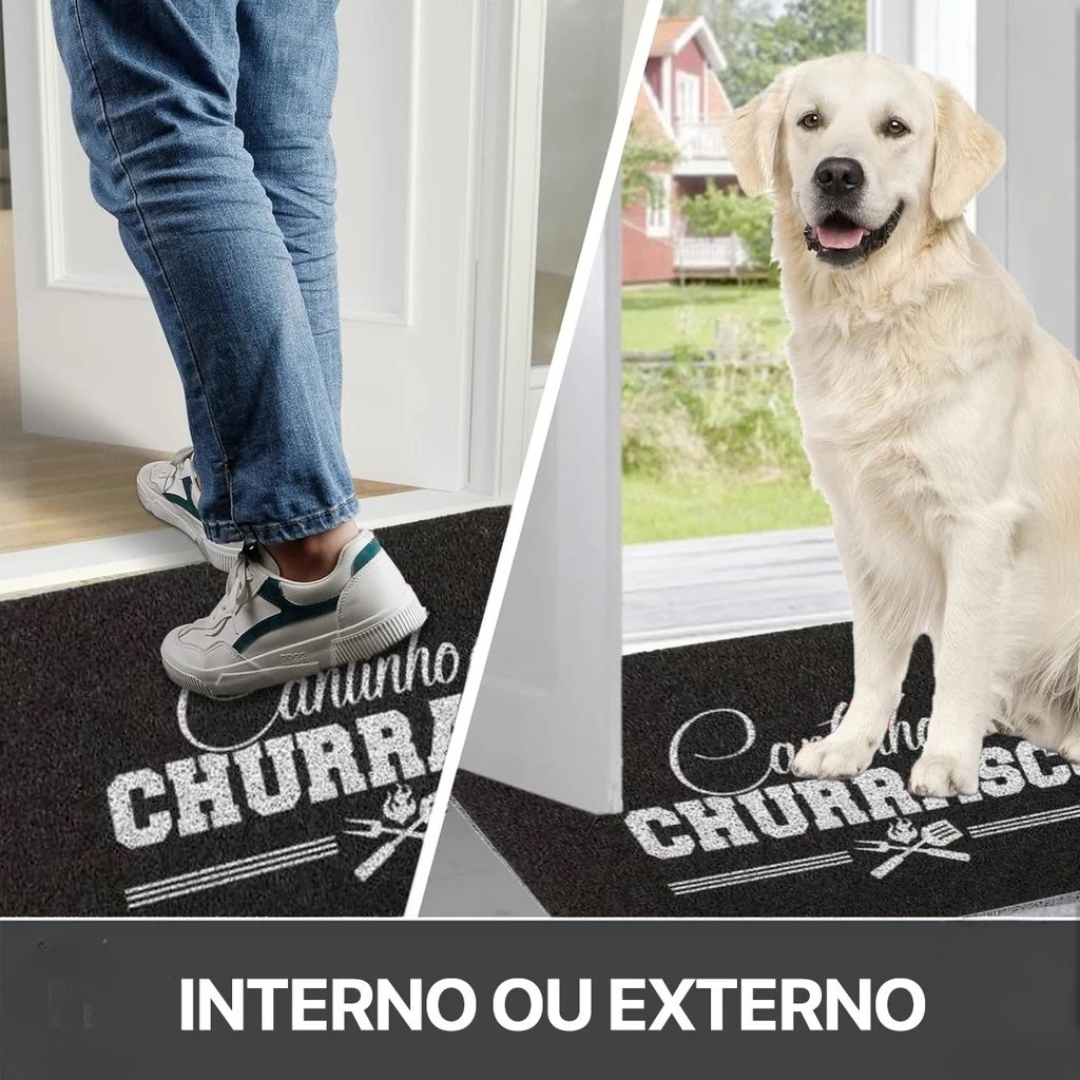 Capacho Decorativo Área Gourmet | Estilo e Segurança para o seu Cantinho do Churrasco