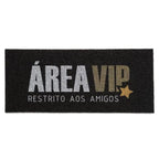 Capacho Tapete de Entrada Vinil 30x70cm | Antiderrapante e Lavável para Casa e Condomínio