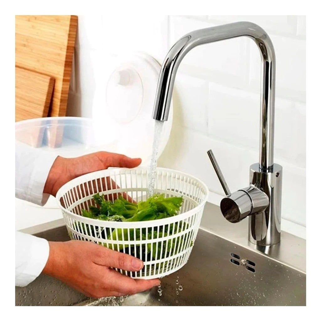 Centrífuga de Salada SaladPro | Folhas Crocantes e Secas em Segundos