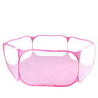 Cercado Dobrável Hexagonal | Bebês +6 Meses e Pets | 120cm | Impermeável | Piscina de Bolinhas | Portátil