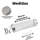 Cesta Cilindro MasterGrill | Assados e Legumes Perfeitos, Sem Cair na Brasa