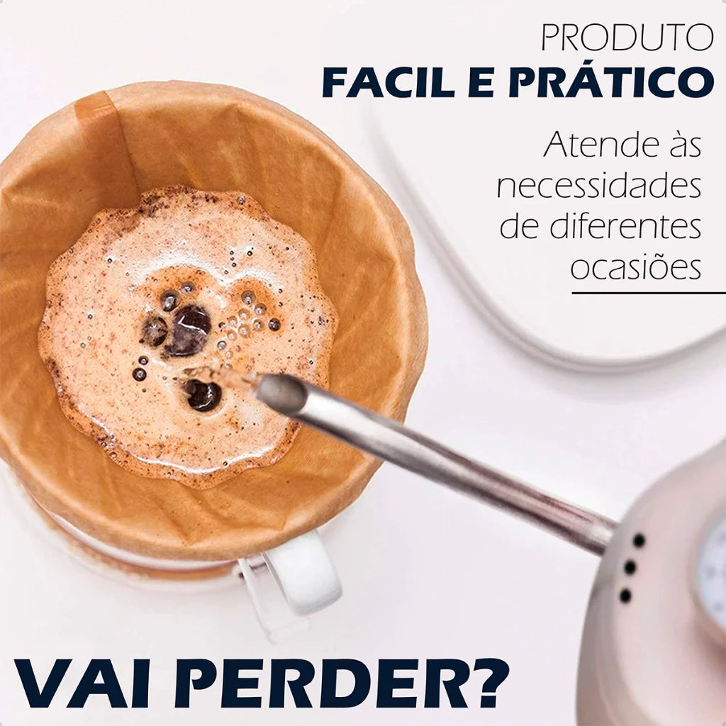 Chaleira Pescoço Fino Elegance | Design Sofisticado e Aquecimento Durável