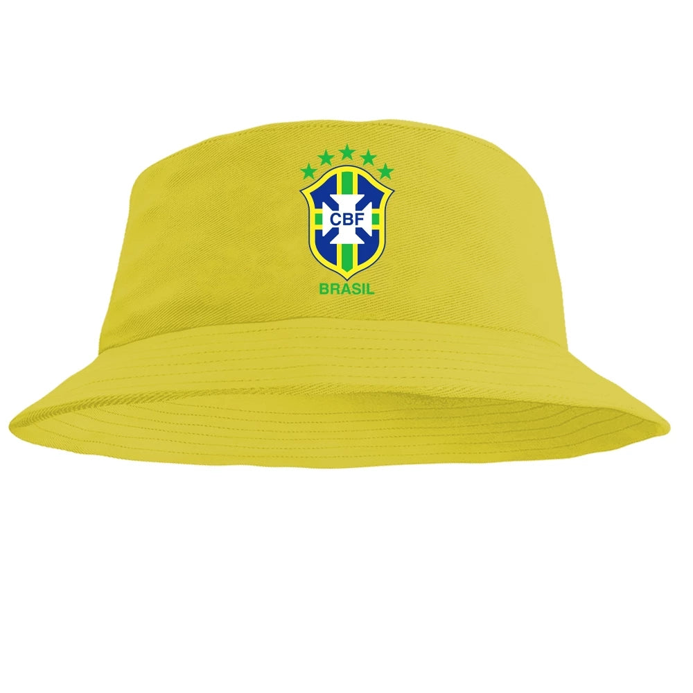 Chapéu de Sol Brasil Vibes | Proteção Solar e Estilo Verão 2026