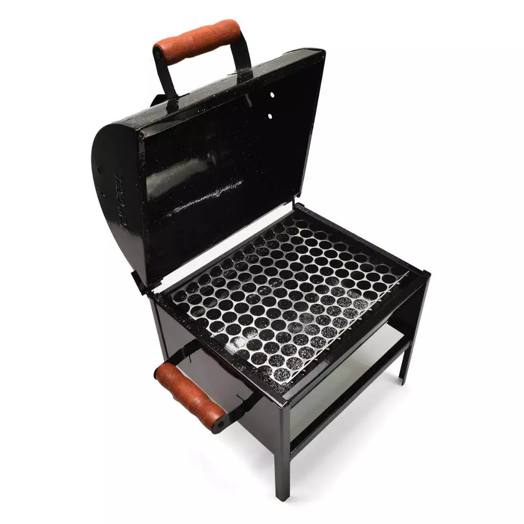 Churrasqueira Bafo Compacta CampFire | Praticidade e Sabor para Levar Aonde Quiser