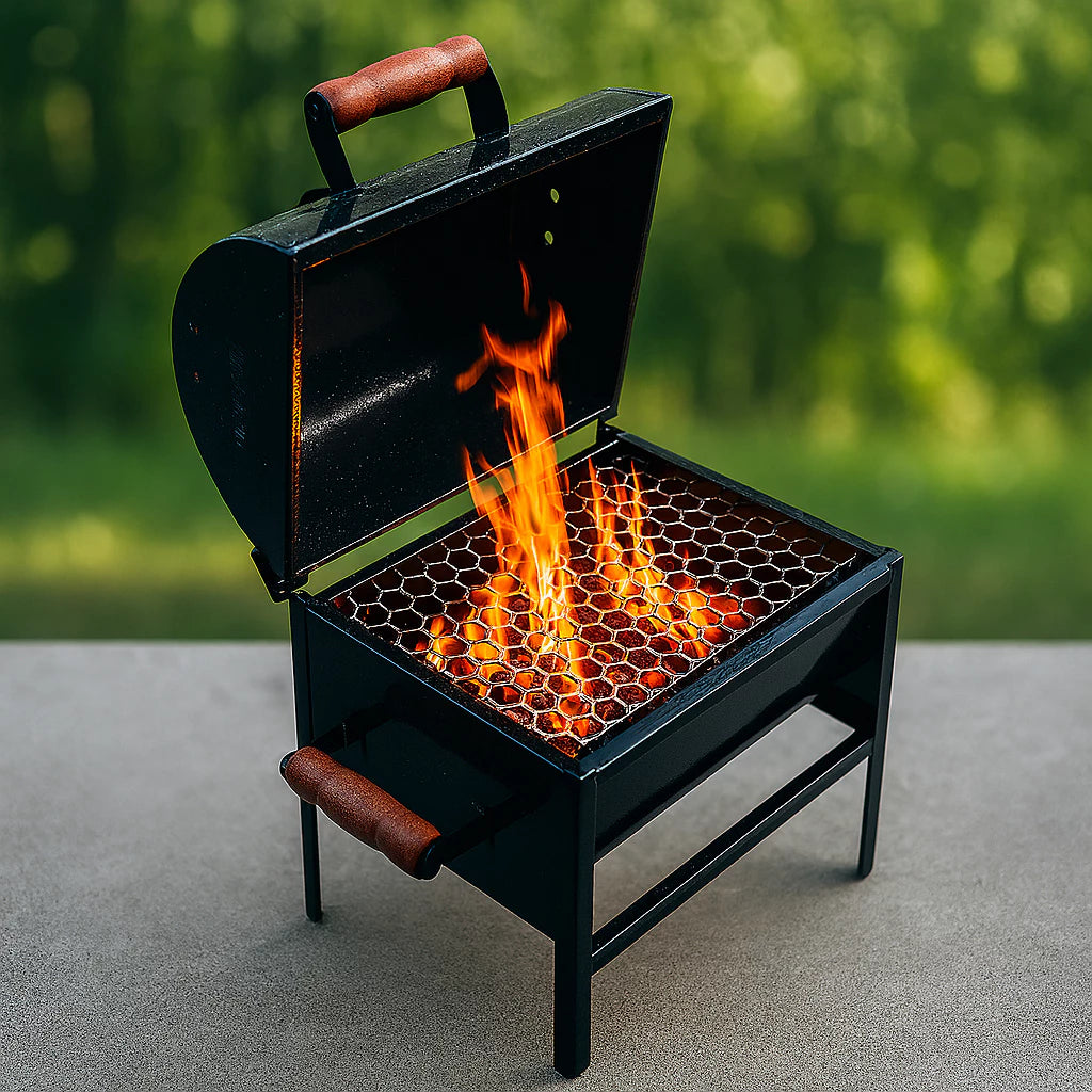 Churrasqueira Bafo Compacta CampFire | Praticidade e Sabor para Levar Aonde Quiser