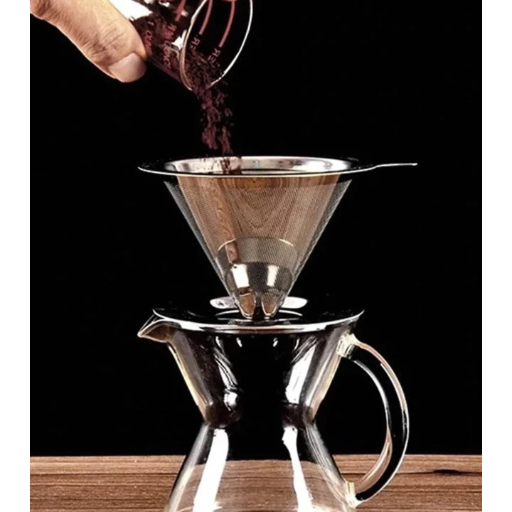 Coador Reutilizável EcoClean | Economia e Sustentabilidade em Cada Xícara