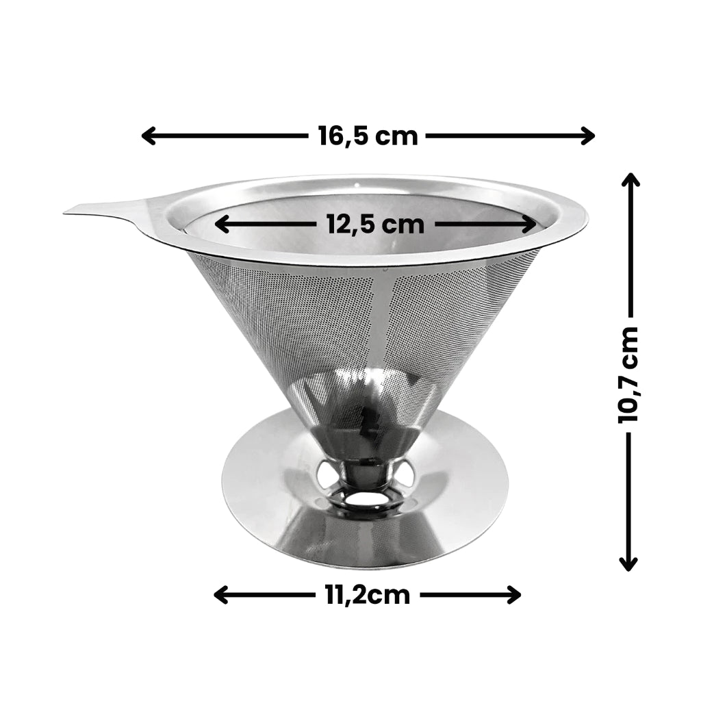 Coador Reutilizável EcoClean | Economia e Sustentabilidade em Cada Xícara