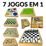 Coleção Jogos Clássicos 7 em 1 | Diversão em Família e Memórias Duradouras
