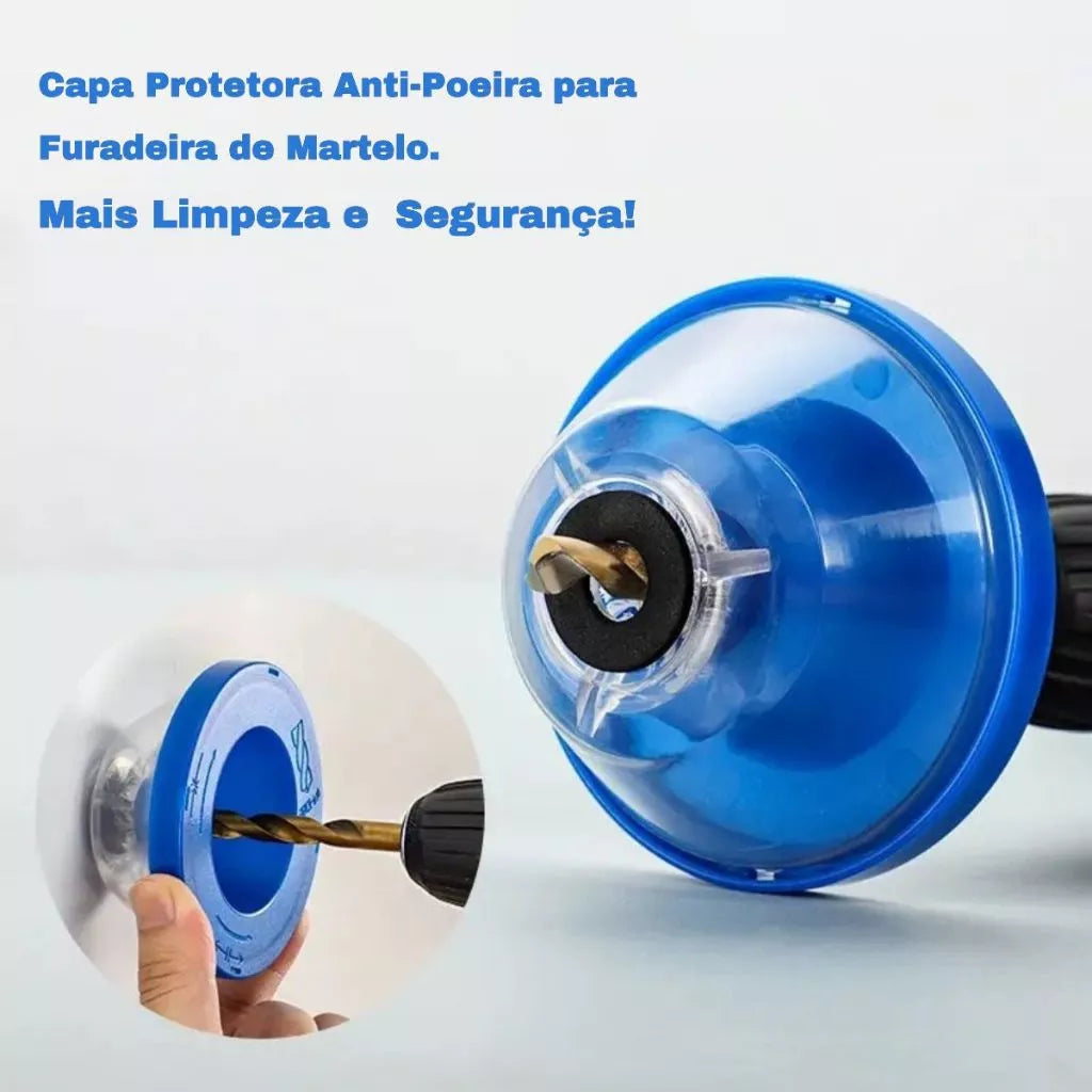 Coletor de Poeira para Furadeira | Proteção Total contra Pó e Resíduos em Qualquer Perfuração