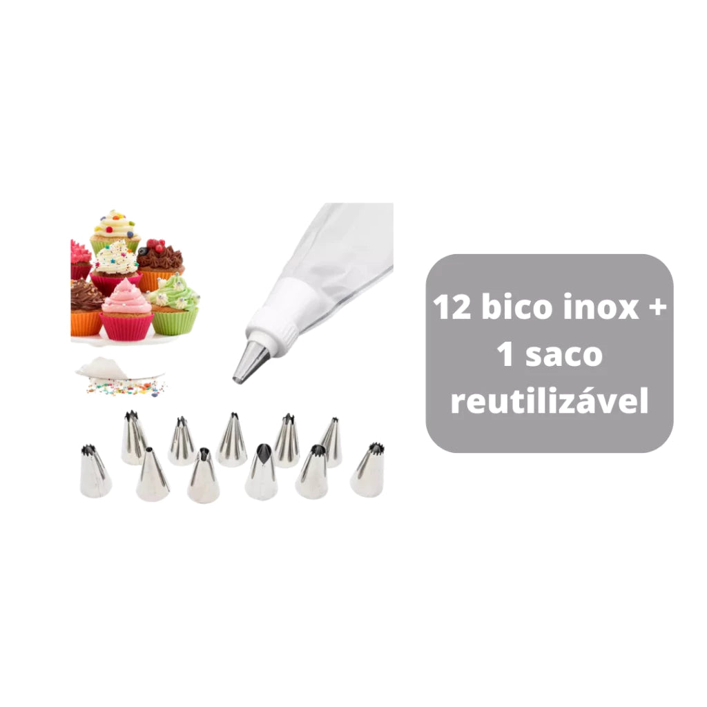 Conjunto Mestre Confeiteiro | Kit Completo com Bailarina, Nivelador e Espátulas