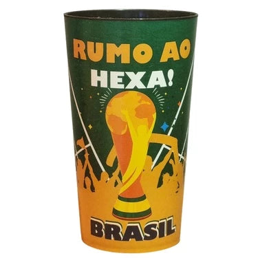 Copo Ecológico Brasil Elite 500ml | Sustentável e Inquebrável