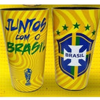 Copo Ecológico Brasil Elite 500ml | Sustentável e Inquebrável
