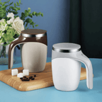 Copo Mixer Magnético Pro | Misturador Inteligente para Café, Leite e Whey