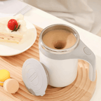 Copo Mixer Magnético Pro | Misturador Inteligente para Café, Leite e Whey