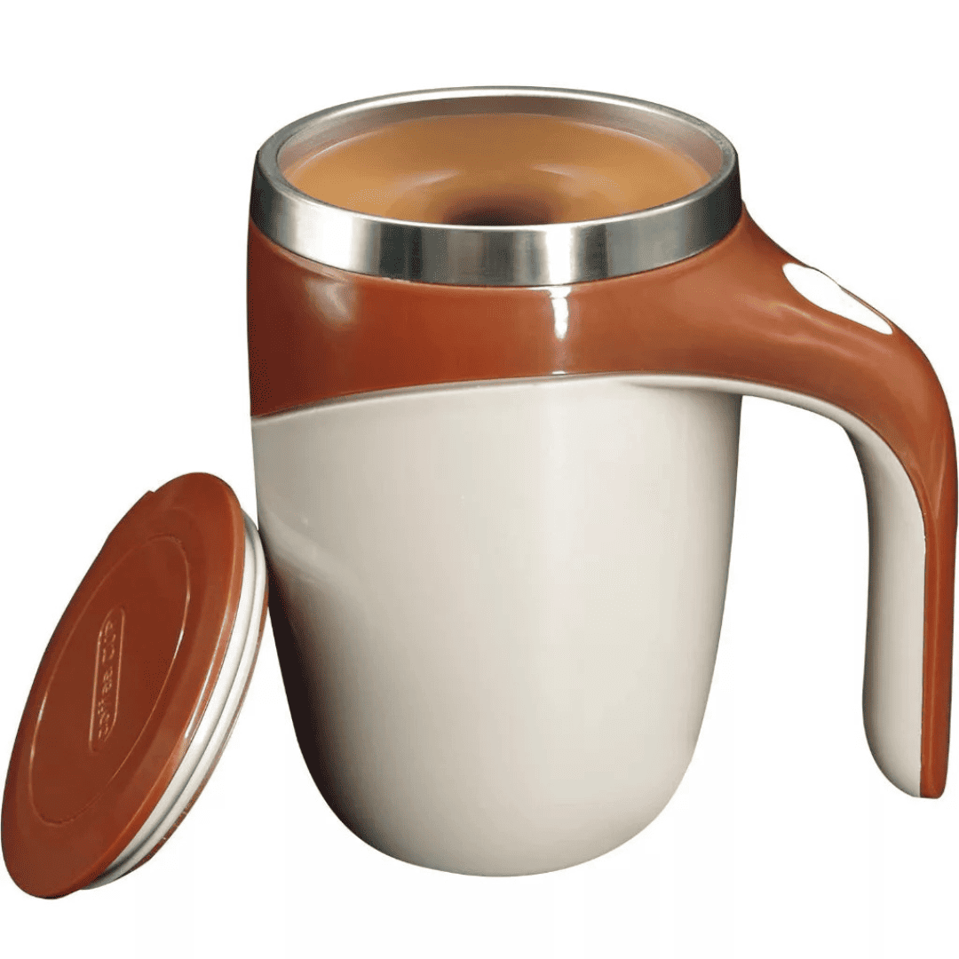 Copo Mixer Magnético Pro | Misturador Inteligente para Café, Leite e Whey