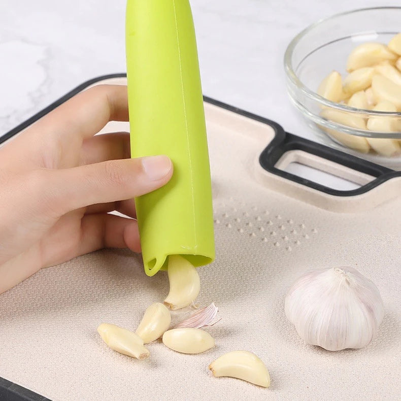 Descascador de Alho DescascaFácil | Mãos Sem Cheiro e Sem Esforço | Compre 1 e Leve 2