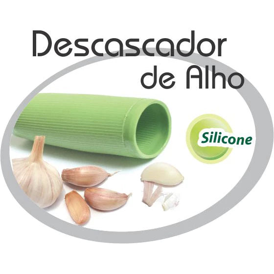Conjunto Tritura e Descasca | Alho Picado e Limpo em Segundos