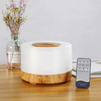 Difusor Ultrassônico Zen Decor | Umidificador e Aromatizador com LED 7 Cores