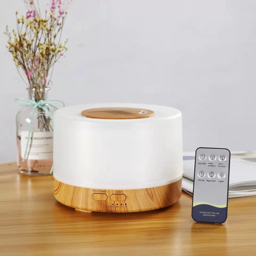 Difusor Ultrassônico Zen Decor | Umidificador e Aromatizador com LED 7 Cores