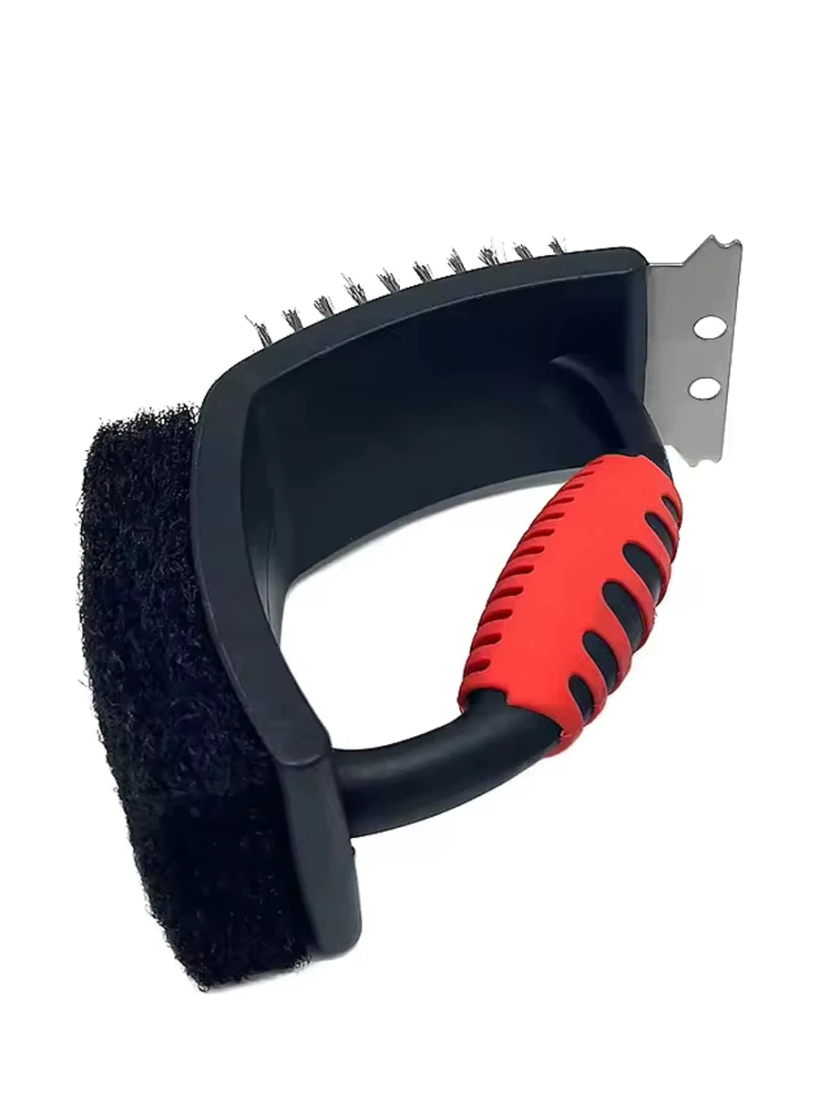 Escova Multifuncional Grill Clean | Remove Gordura e Ferrugem com Esforço Zero