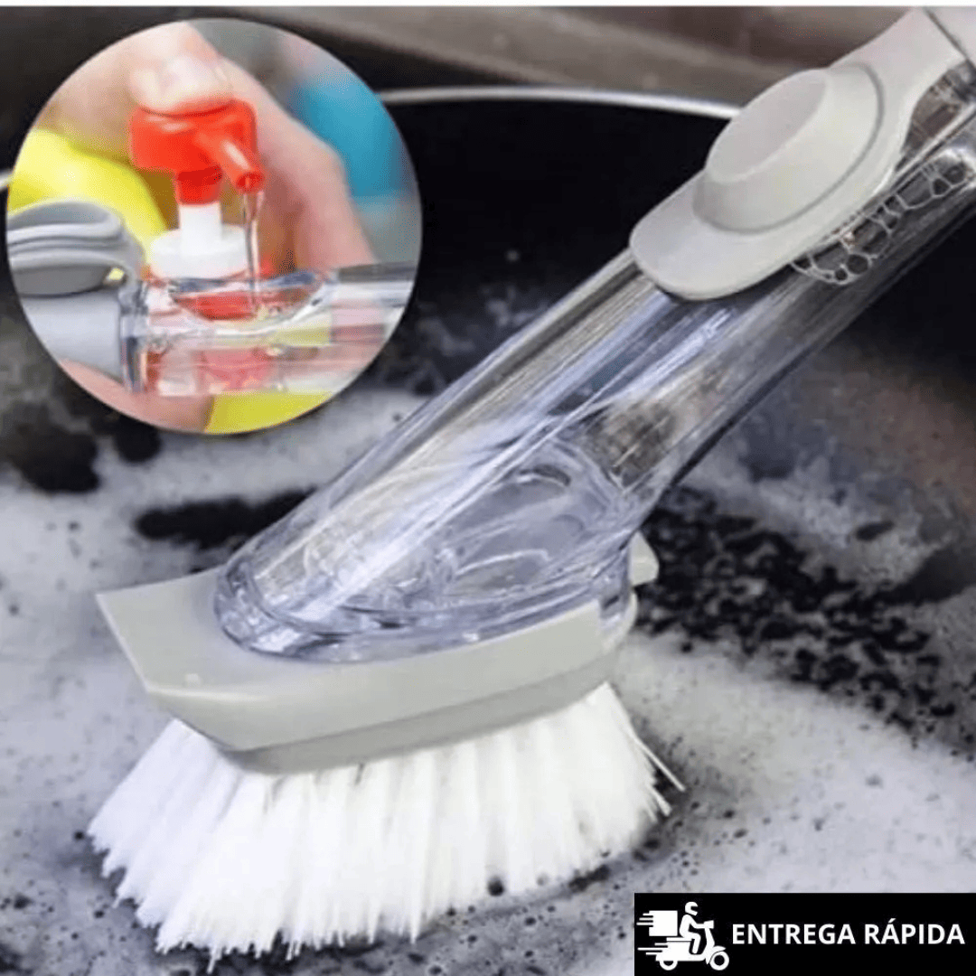 Escova com Dispenser SmartClean