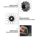 Bolas de Silicone EcoWash | Lavagem Segura Sem Danificar o Tecido | Kit 6 Unidades