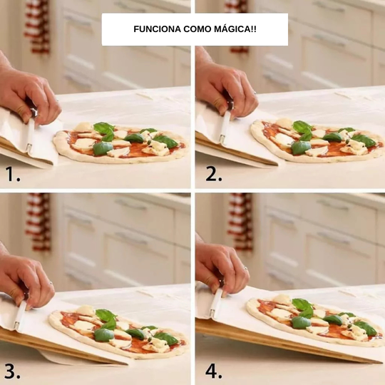 Espátula Mágica Pizza Fácil | Transfira Suas Pizzas Sem Bagunça