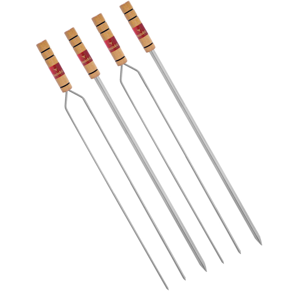 Espeto Churrasco MestreInox | Durabilidade e Versatilidade Reto e Duplo