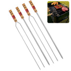 Espeto Churrasco MestreInox | Durabilidade e Versatilidade Reto e Duplo