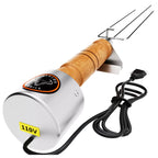 Espeto Giratório ChefGiro | Carne Uniforme e Suculenta Sem Esforço