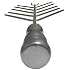 Espeto para Coraçãozinho e Aperitivos Inox 304 | 10 Pontas com Cabo Térmico | 63cm de comprimento