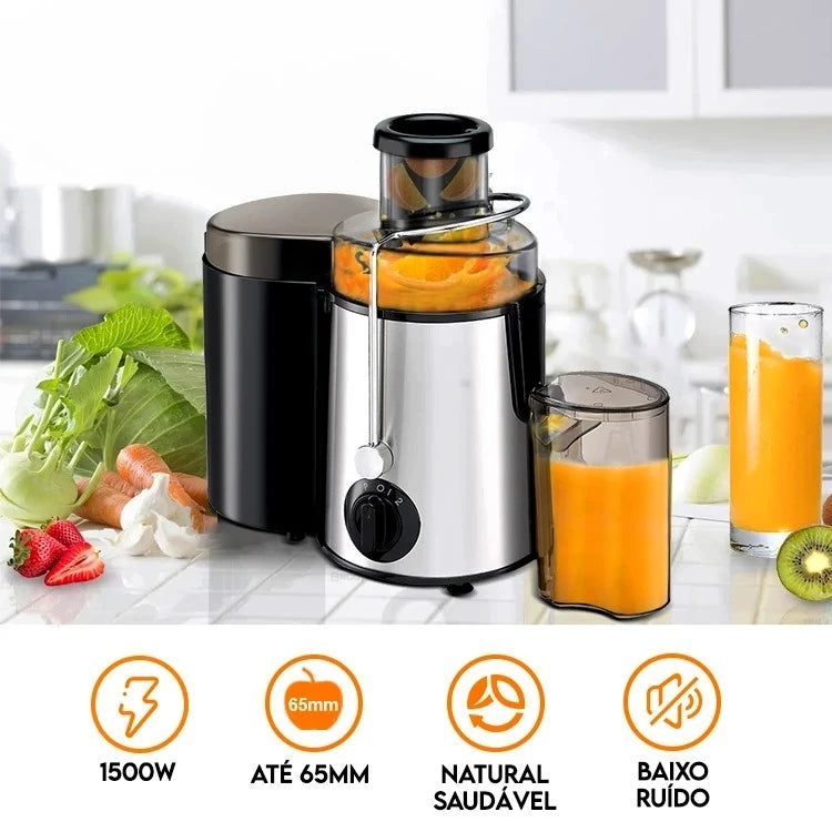 Extrator de Sucos ChefVita | Saúde e Praticidade com Potência Turbo