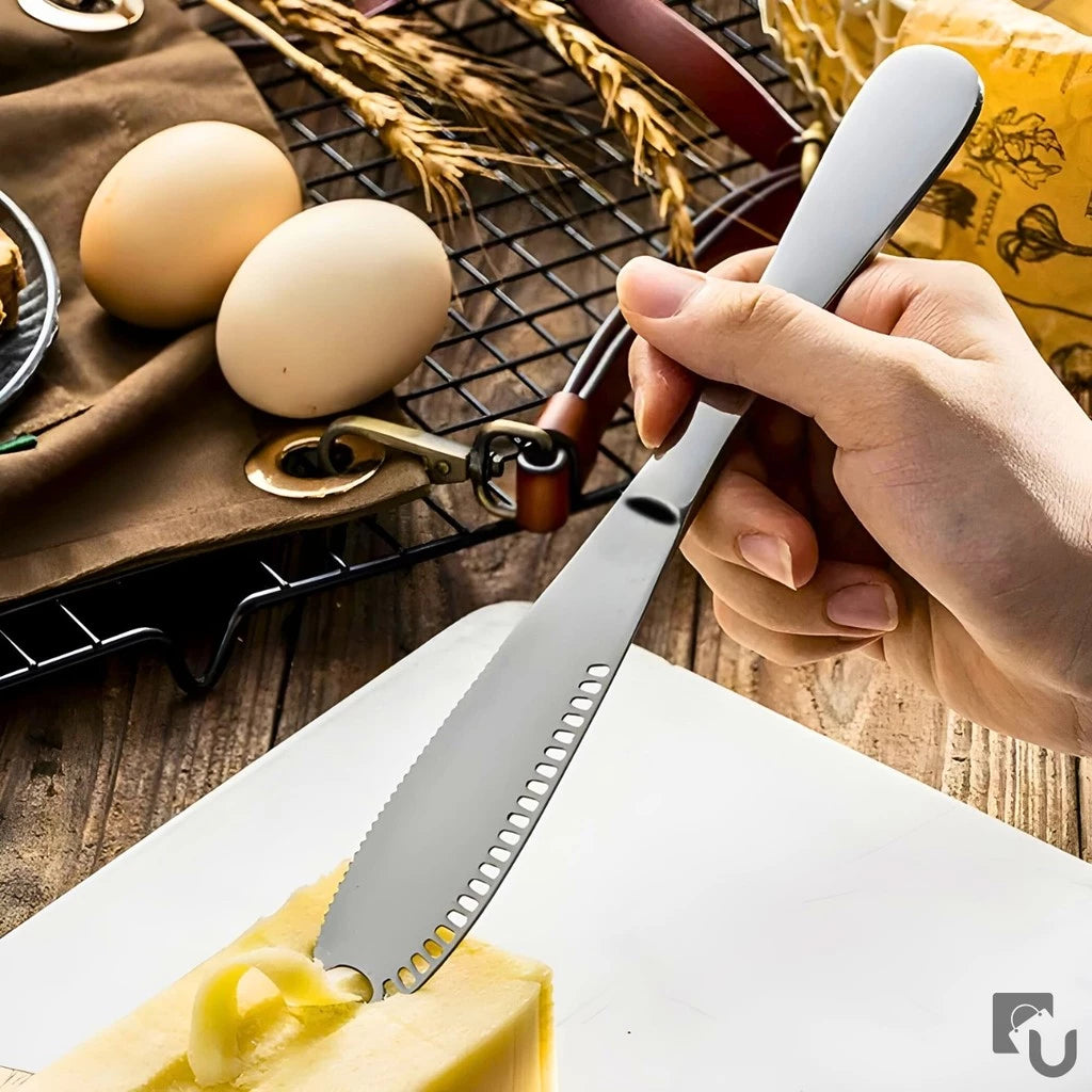 Faca Manteiga 3 em 1 InoxTrio| O Utensílio Completo para o Seu Café da Manhã