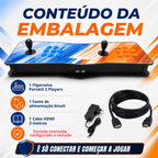 Fliperama Portátil 2 Players | Arcade Retrô com +60.000 Jogos Clássicos | HDMI | Zero Delay | Plug & Play