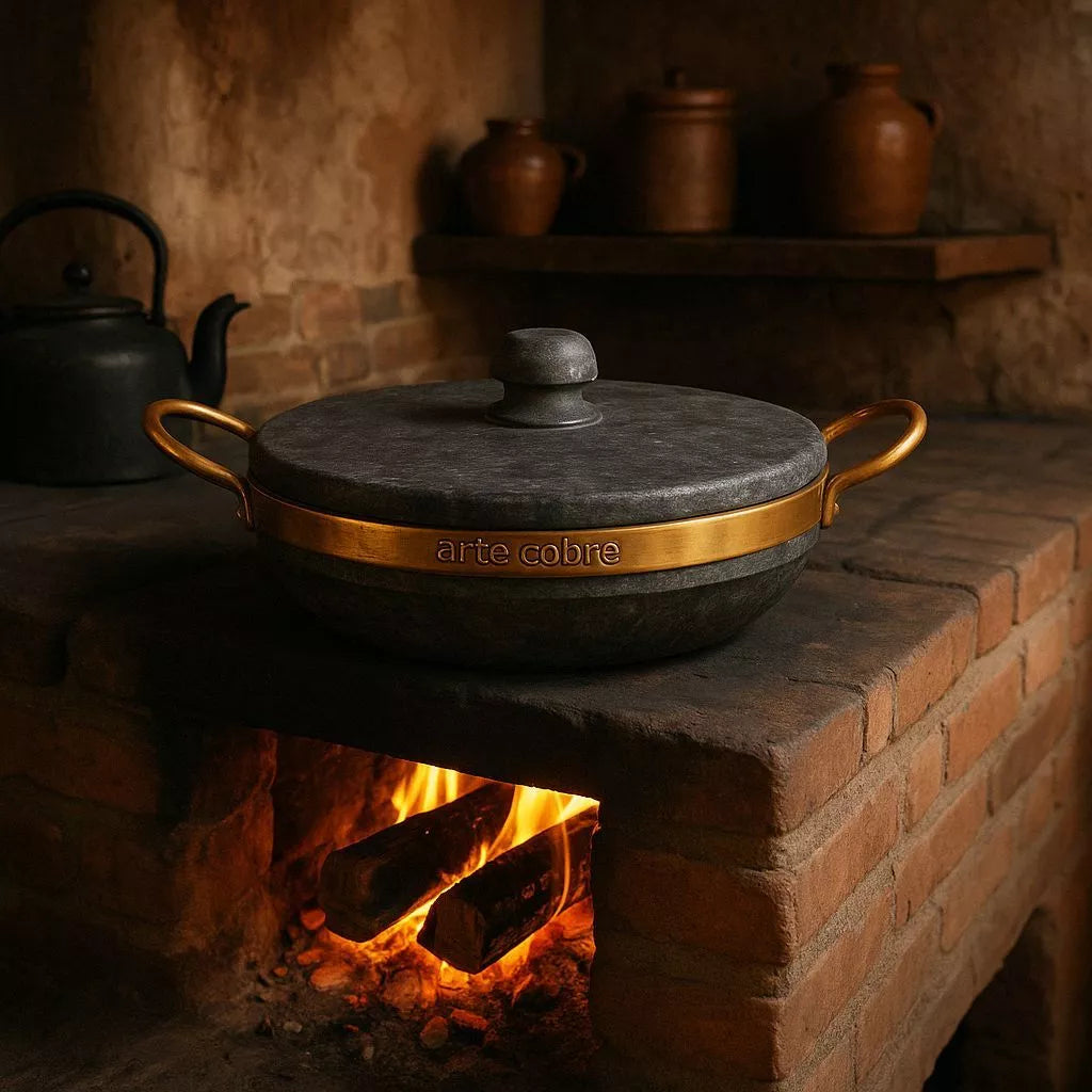 Frigideira Pedra Essencial | Cozimento Saudável e Sem Grudar