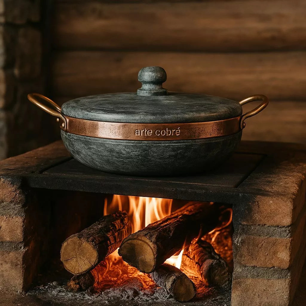 Frigideira Pedra Essencial | Cozimento Saudável e Sem Grudar