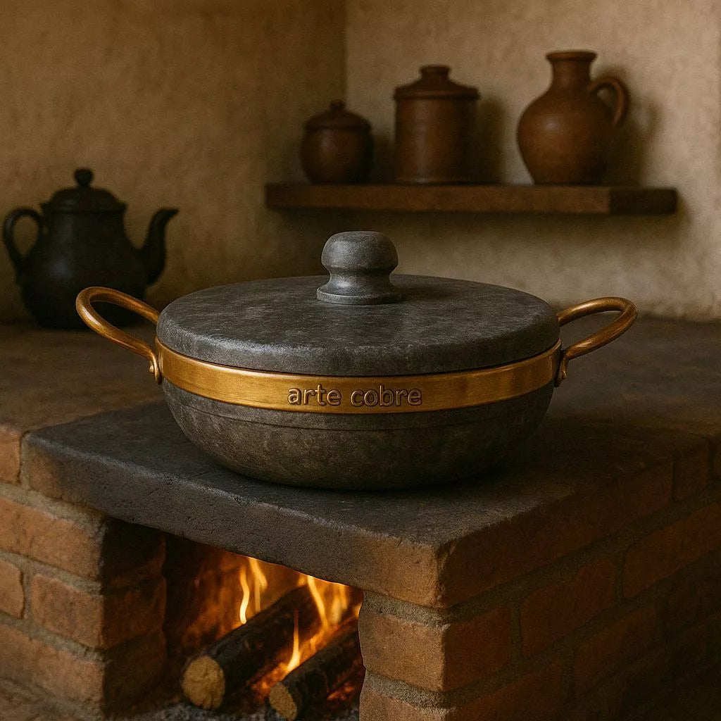 Frigideira Pedra Essencial | Cozimento Saudável e Sem Grudar