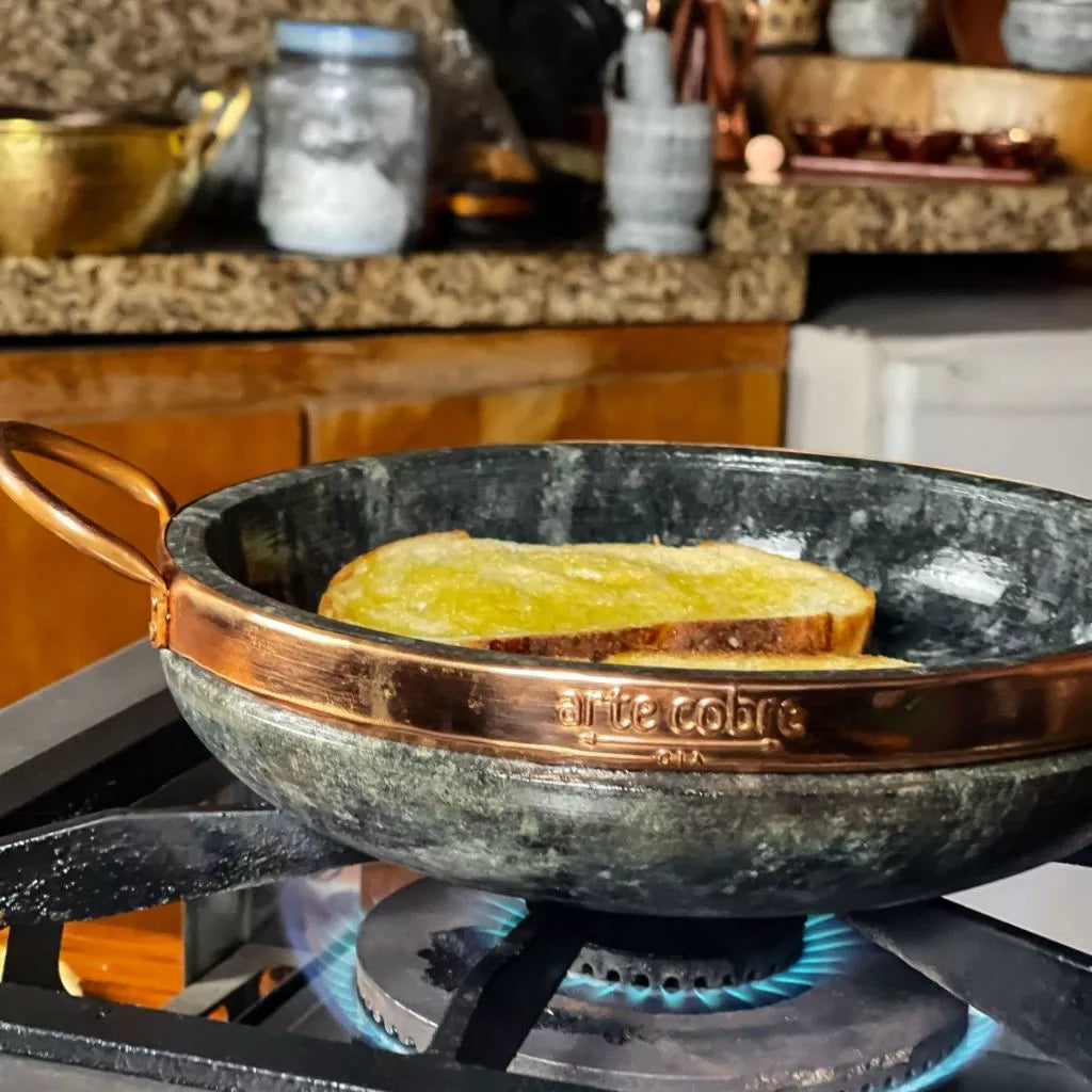 Frigideira Pedra Essencial | Cozimento Saudável e Sem Grudar