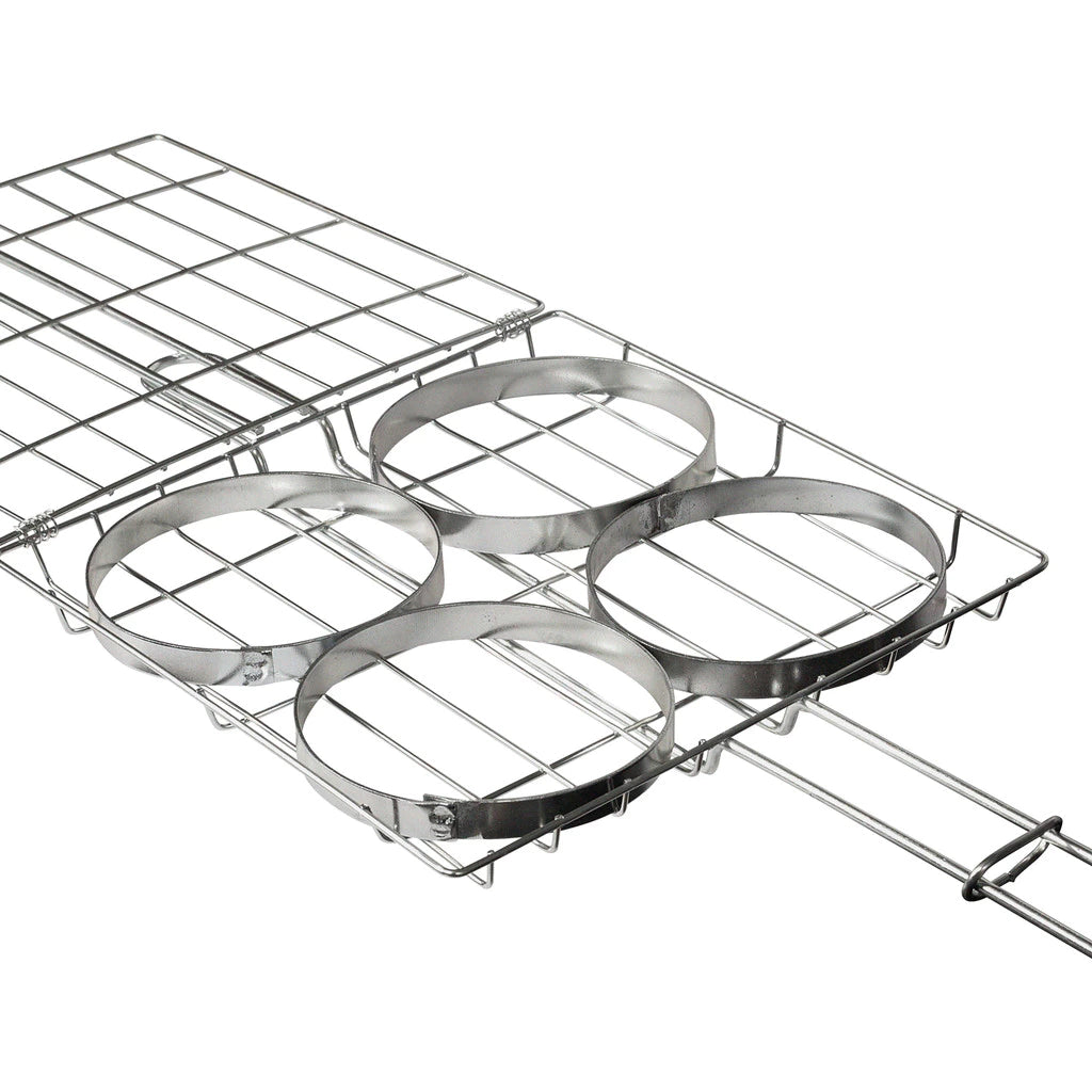 Grelha Burger Master Pro | Suculência e Praticidade para 4 Unidades