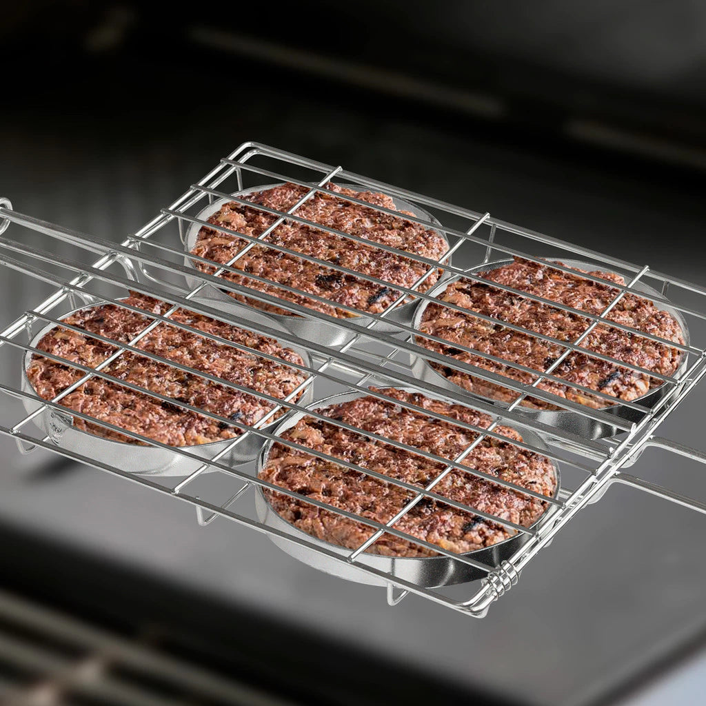 Grelha Burger Master Pro | Suculência e Praticidade para 4 Unidades