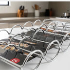 Grelha Churrasco EasyFlip | Pão de Alho Crocante e Sem Quedas