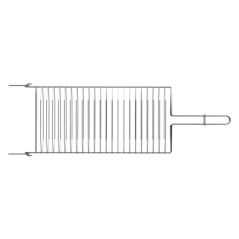 Grelha Dupla Anti-Queda | Peixe e Frango Assados com Perfeição e Segurança