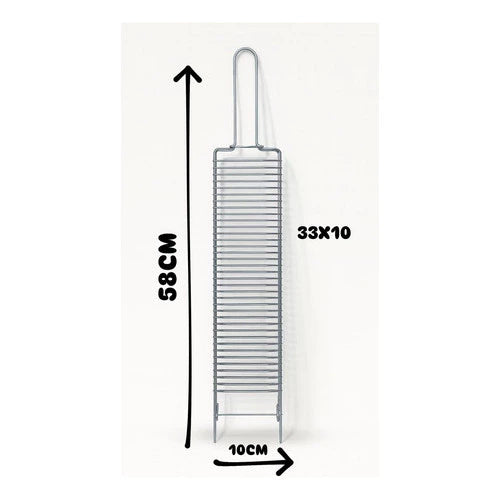 Grelha para Coraçãozinho MasterGrill | Assado Perfeito Sem Desperdício e Sem Quedas
