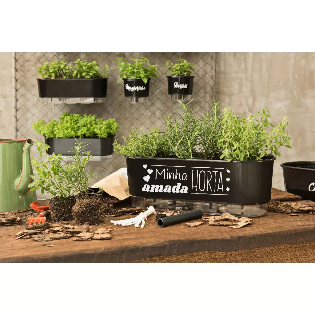 Jardineira Autoirrigável Florescere | Plantas Saudáveis Sem Trabalho Diário