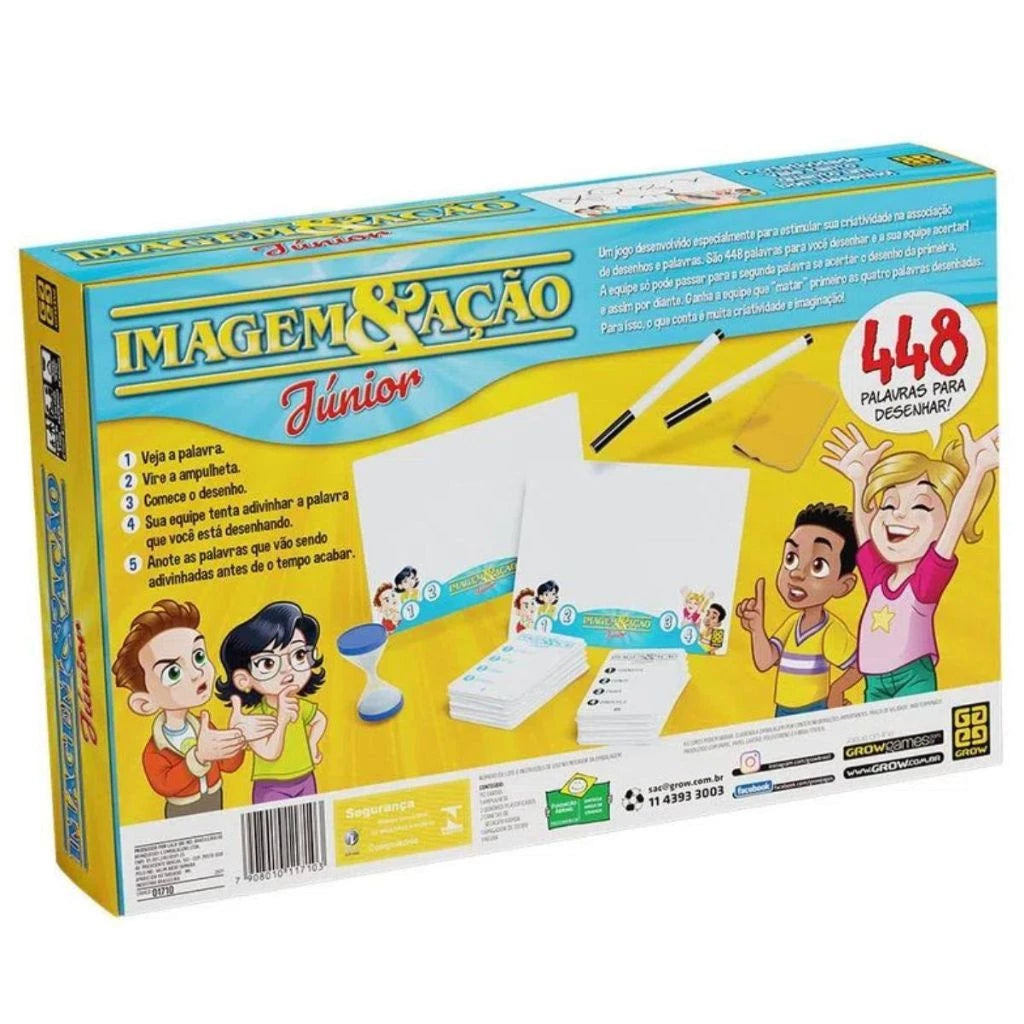 Jogo Imagem & Ação Junior Grow | Desenhe e Divirta a Família