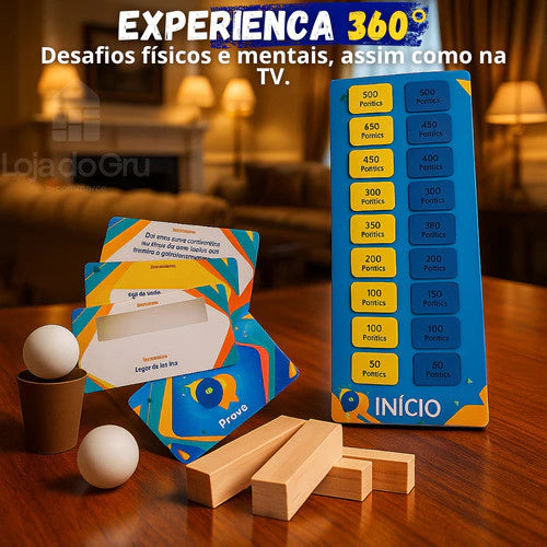 Jogo Passa ou Repassa Pais & Filhos | Raciocínio e Diversão Garantida