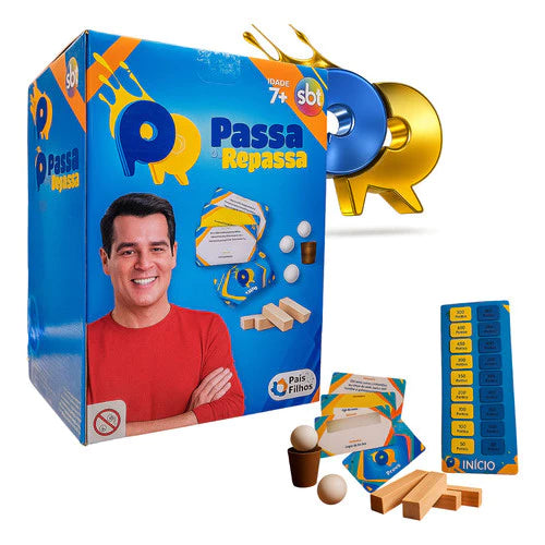 Jogo Passa ou Repassa Pais & Filhos | Raciocínio e Diversão Garantida