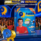 Jogo Passa ou Repassa Pais & Filhos | Raciocínio e Diversão Garantida