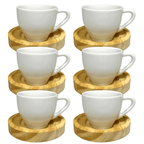 Jogo Xícaras Expresso Elegance | Café Sofisticado para Mesa Posta