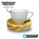 Jogo de Xícaras Porcelana Elegance 75mL